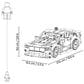 LEGO Technic Custom Garage Ford Mustang GT Car Building Set, , large