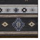Dalyn Rug Company Phoenix PH4 2"3" x 7"6" Black Indoor/Outdoor Runner, , large
