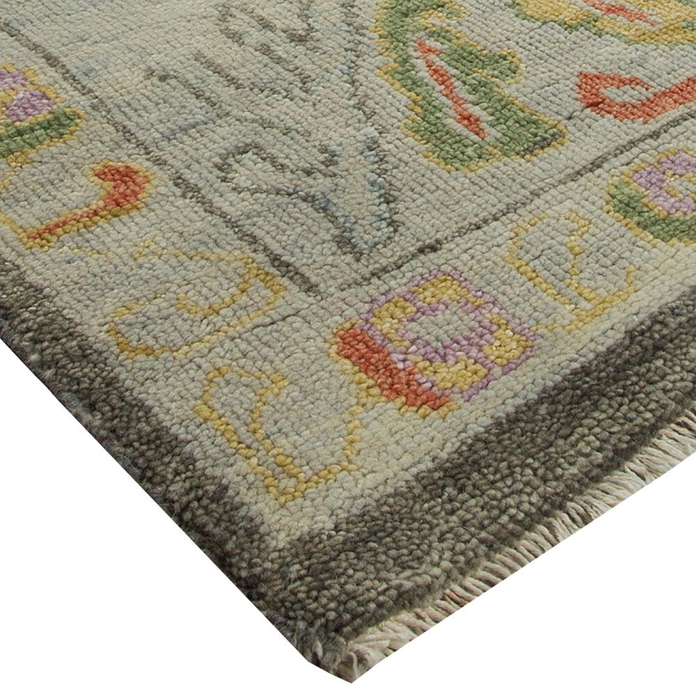 Harounian Rugs Madison 6&#39; x 9&#39; Graphite and Blue Area Rug, , large