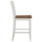 Linon Home Decor Colm Counter Stool in Light Grey and Warm Brown, , large