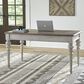 Belle Furnishings Heartland Writing Desk in White, , large