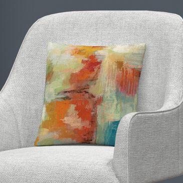 Timberlake Silvia Vassileva "Coral Reef" 16 x 16 Decorative Throw Pillow, , large