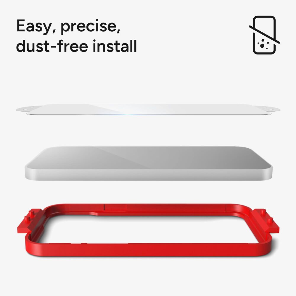 Zagg InvisibleShield Glass Elite Screen Protector for Samsung Galaxy S25 Plus in Clear, , large