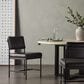 Four Hands Benton Dining Side Chair in Black Top Grain Leather and Burnt Oak, , large