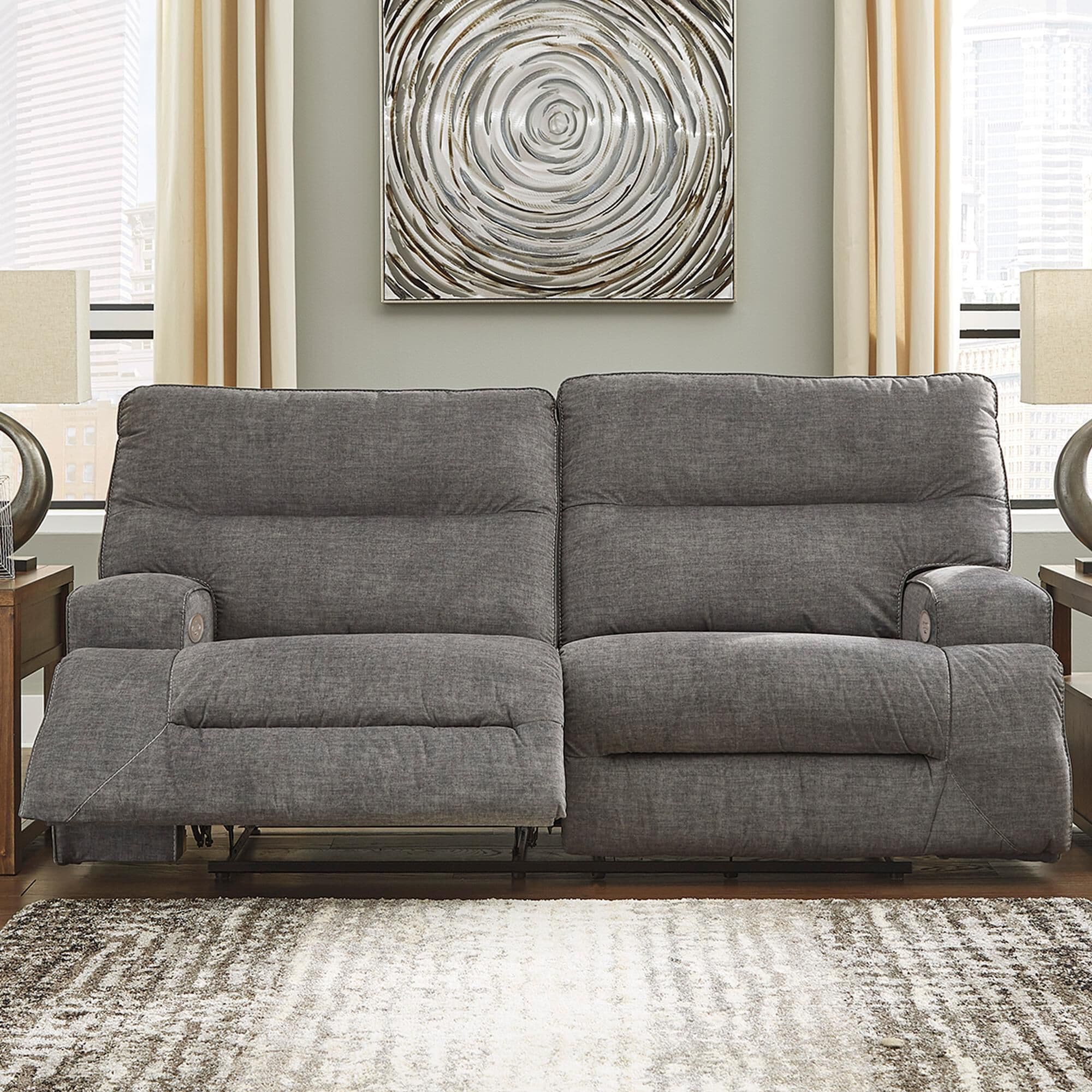 Benchcraft best sale reclining sofa