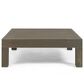 Hearth and Haven Brava Outdoor Corner Bench with Coffee Table in Dark Gray, , large