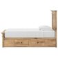 Ashley Makidern 4-Piece Twin Storage Bedroom Set with Five Drawers in Natural Brown, , large