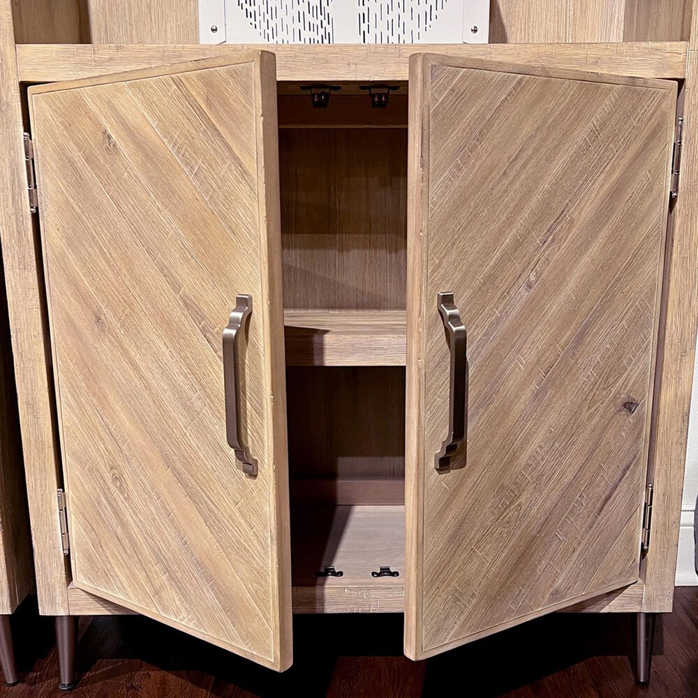 Riva Ridge Maddox Door Bookcase in Biscotti, , large