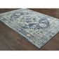 Oriental Weavers Pandora 70E 9"10" x 12"10" Ivory and Blue Area Rug, , large