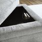 Ashley Casselbury Storage Ottoman in Cement, , large