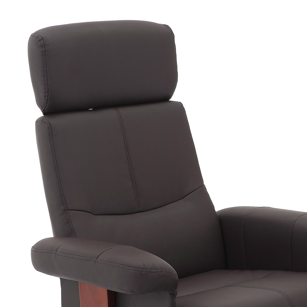 Tiddal Home Regina Manual Recliner in Brown, , large