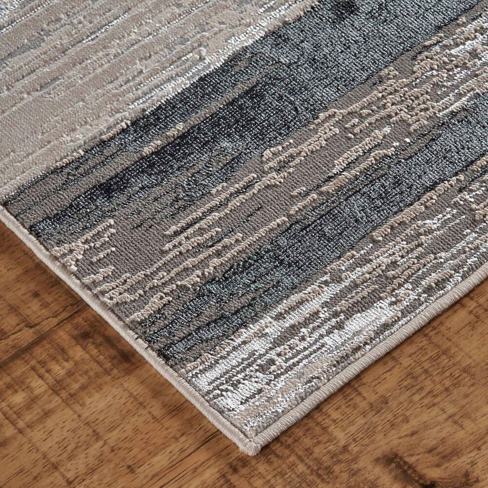 Feizy Micah 10&#39; x 13&#39;2&quot; Black and Silver Area Rug, , large