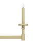 Hunter Briargrove 7-Light Linear Chandelier in Modern Brass, , large