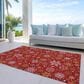 Dalyn Rug Company Wonderland WN31 5" x 7"6" Red Indoor/Outdoor Area Rug, , large