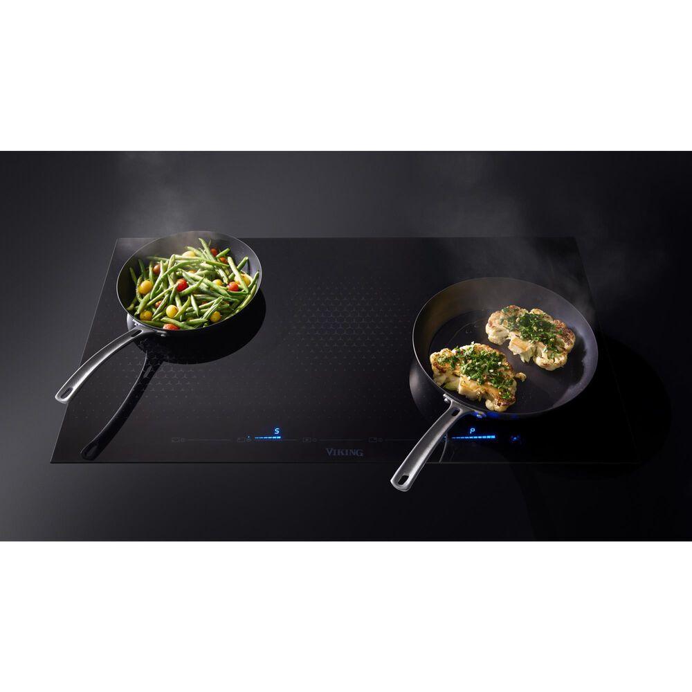 Viking Range RVL 36&quot; Built-In Induction Cooktop in Black, , large