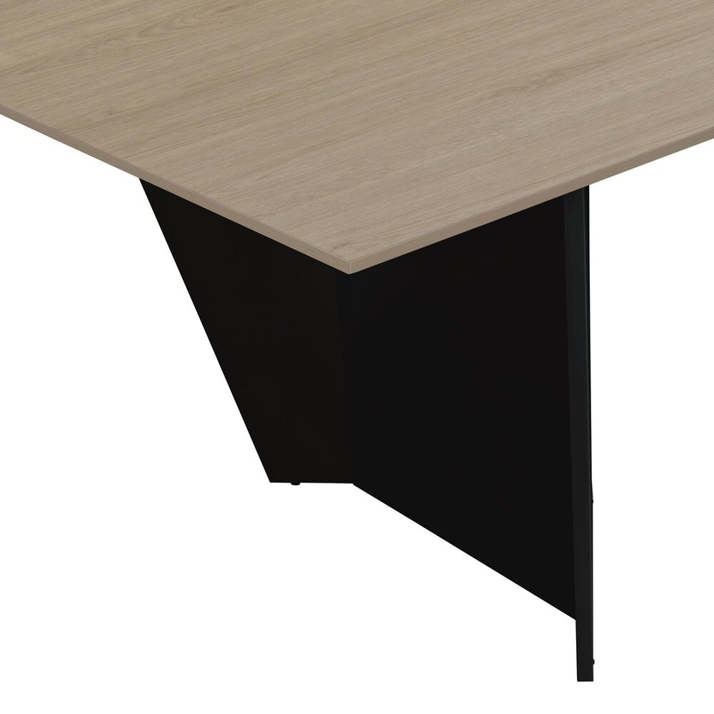 Regency Global Sourcing Array 96" Conference Table in Black and Noble Oak, , large