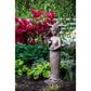 Alfresco Home Standing Thai Buddha Patio Statue in Grey, , large