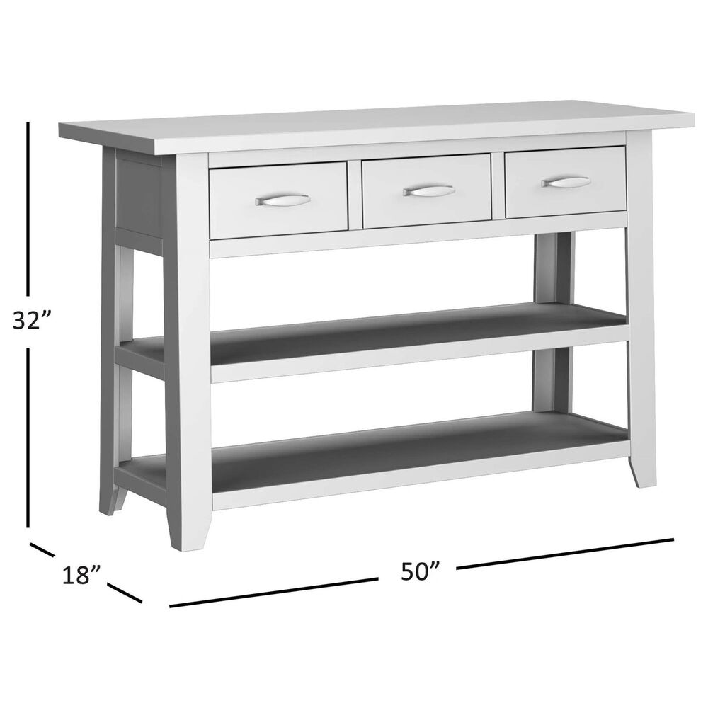 Waltham Telluride Sofa Table in Golden Brown, , large