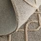 Feizy Kimball Gray, Taupe and Tan 8" x 10" Area Rug, , large