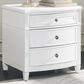 Jennifer Taylor Home Dauphin End Table in Merino White, , large