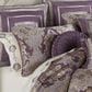 J. Queen New York Dominique 4-Piece King Comforter Set in Lavender, , large