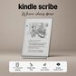 Amazon Kindle Scribe 64GB (newest model) - 11 paper-like display with front light - Thinner, lighter, faster - Write in notebooks, documents, and books. Includes Premium Pen in Graphite, , large