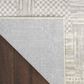 Nourison Glitz GLZ09 Silver and Grey 2"3" x 7"6" Runner, , large