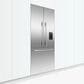 Fisher & Paykel 16.8 Cu. Ft. Built-in French Door Refrigerator with Ice and Water - Panels Sold Separately, , large