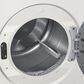 samsung Bespoke 5.3 Cu. Ft. Front Load Washer and 7.6 Cu. Ft. Front Load Electric Dryer in Ivory, , large