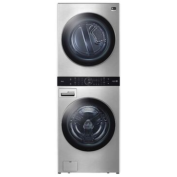 LG SIGNATURE 5.0 Cu. Ft. Front Load Washer and 7.4 Cu. Ft. Electric Dryer Laundry Pair in Stainless Steel, , large