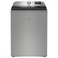 Maytag 5.2 Cu. Ft. Smart Pet Pro Top Load Washer and 7.4 Cu. Ft. Smart Top Load Electric Dryer with Pet Pro Option in Classic Silver, , large