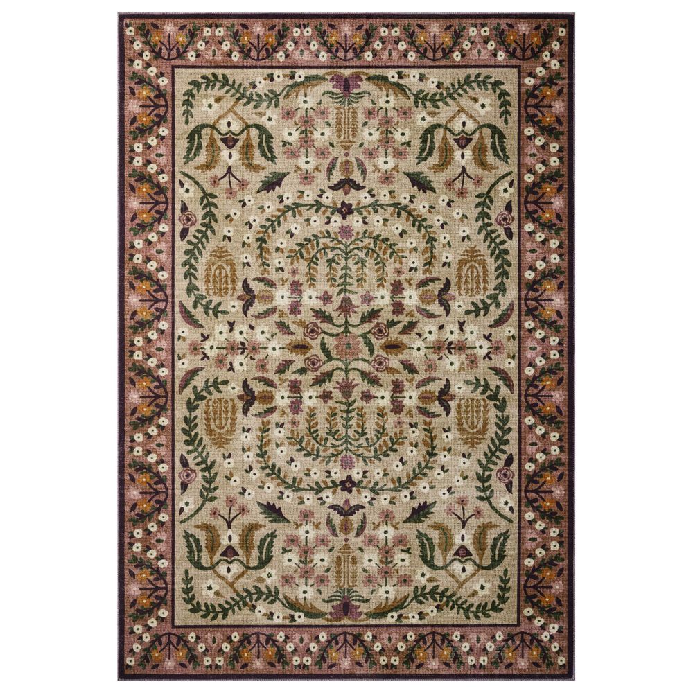 Loloi Canopy Edie Aubergine 2"3" x 3"9" Area Rug, , large