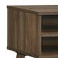 Mayberry Hill Coyote King Upholstered Platform Bed and Two Nightstands Set in Carroll Grey, , large