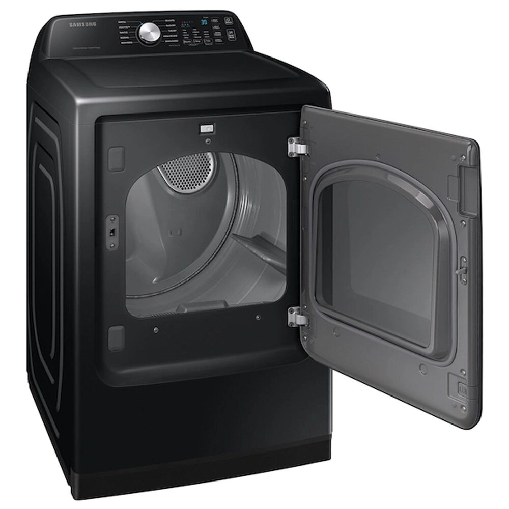 Samsung 7.4 cu. ft. Smart Gas Dryer with Sensor Dry in Brushed Black, , large