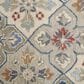 Feizy Rylan 10" x 14" Gray and Multicolor Area Rug, , large