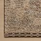 Amber Lewis x Loloi Suki 5"6" x 8"6" Natural and Bark Area Rug, , large
