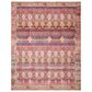 Loloi II Layla  9" x 12" Magenta and Multicolor Area Rug, , large