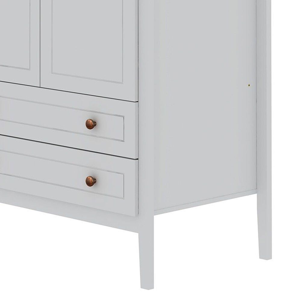 Dayton Crown Full Wardrobe in White, , large