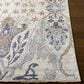 Surya Kushal 12" x 15" Silver Gray, Off White, Gray, Taupe and Ivory Area Rug, , large