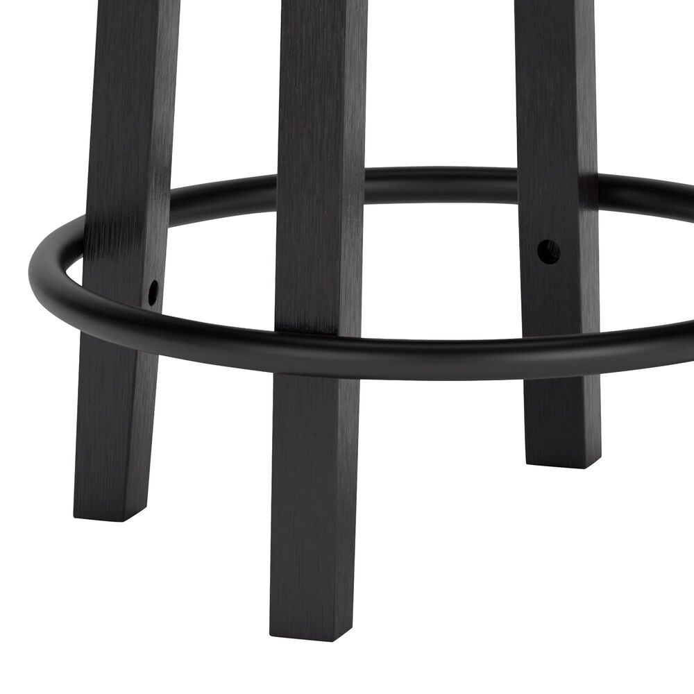 Ashley Valebeck Swivel Counter Stool in Antiqued Black, , large