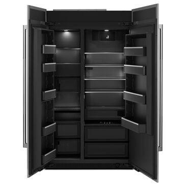 JennAir 29.2 Cu. Ft. Panel Ready Counter Depth Built-In Side by Side Refrigerator in Stainless Steel, , large