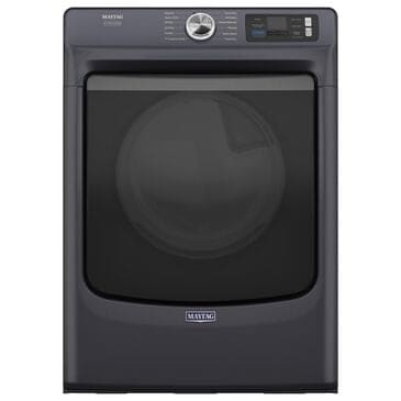 Maytag 7.3 Cu. Ft. Capacity Front Load Electric Dryer in Midnight Steel, , large