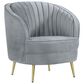 Coaster Sophia Arm Chair in Grey, , large