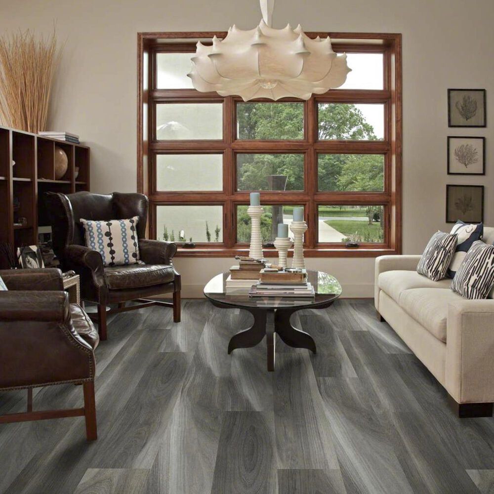 Shaw Cathedral Oak Charred 9&quot; x 59&quot; Luxury Vinyl Tile, , large