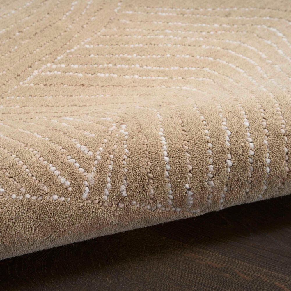 Nourison Pure Patterns Camel 7&#39;9&quot; x 9&#39;9&quot; Area Rug, , large