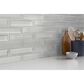 Emser Raku Silver 3" x 12" Ceramic Tile, , large