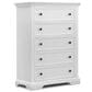 Sorelle Portico 5-Drawer Chest in White, , large