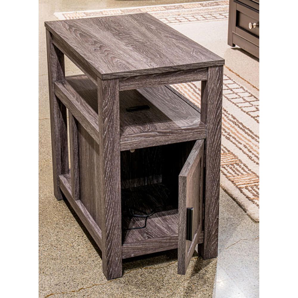 Ashley Fendenmore Chairside End Table in Gray, , large