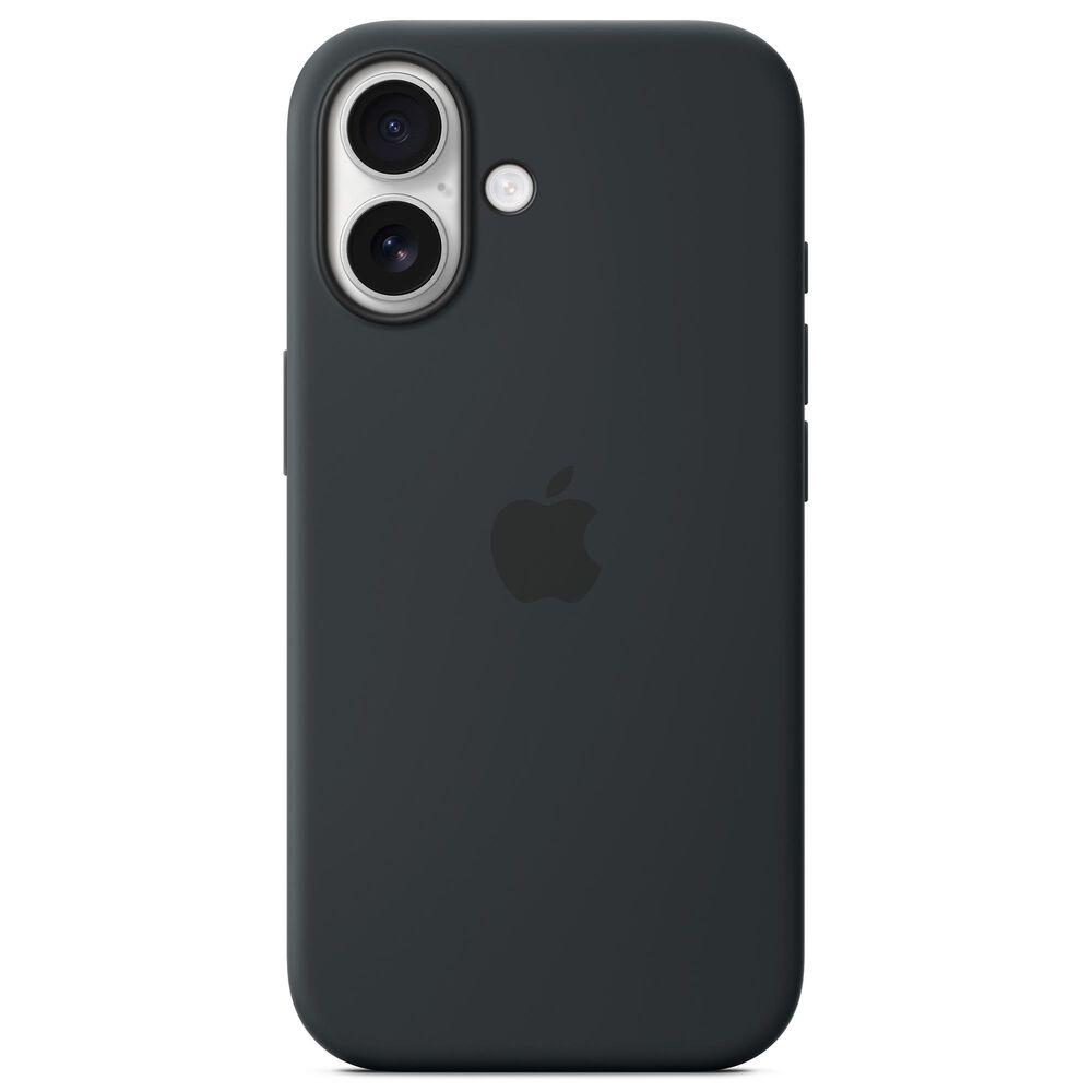 Apple Silicone Case with MagSafe for iPhone 17 in Black, , large