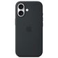 Apple Silicone Case with MagSafe for iPhone 17 in Black, , large